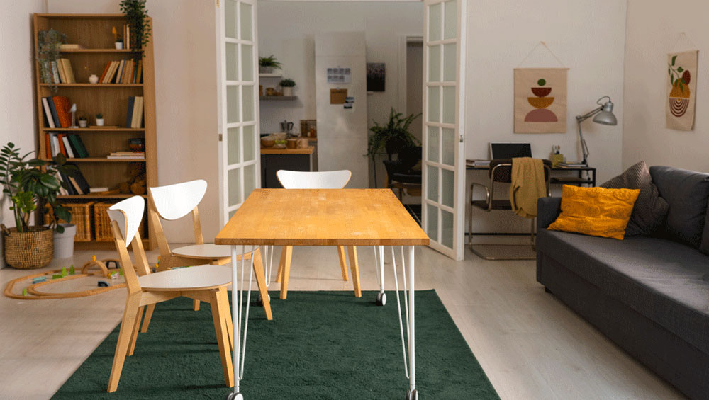 Comfortable and fully furnished apartment in Toronto with cozy interior design