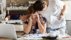 Financial hardship between a couple