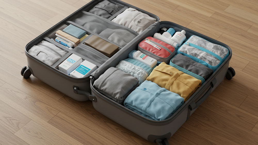 Packing right for short rentals