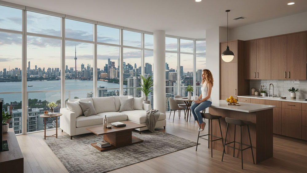Apartment with panoramic view