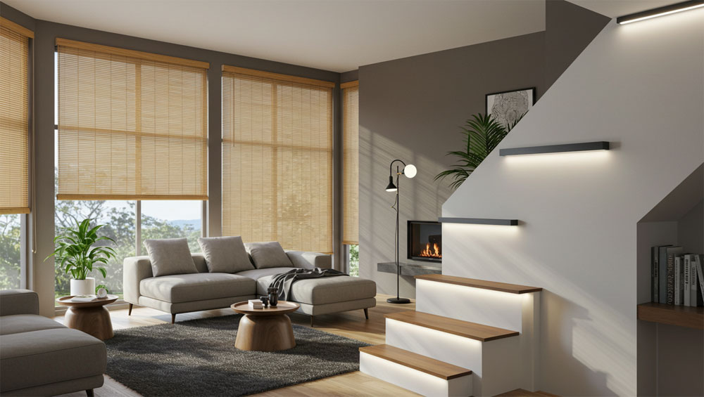 Smart lighting system in home