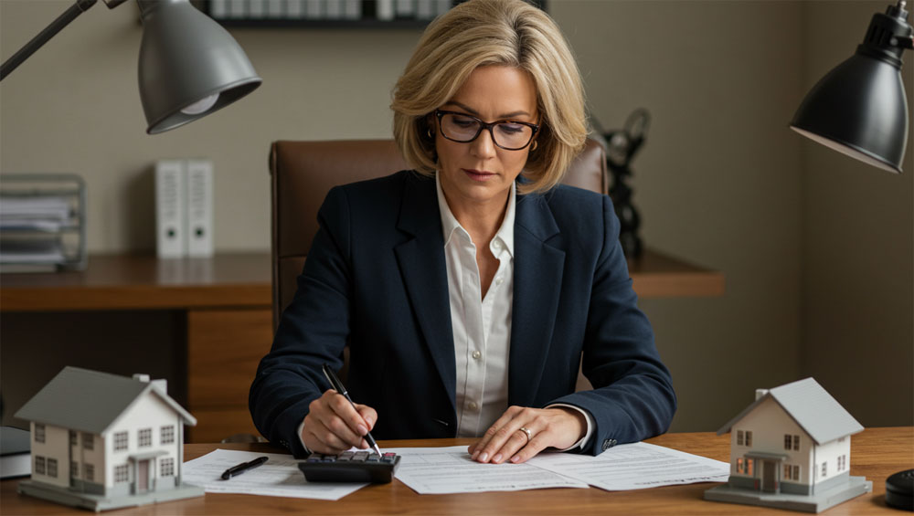Calculator and documents for condo decision
