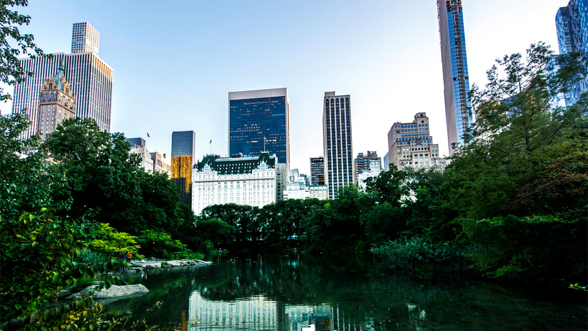 High-rise Central Park condo building