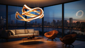 Luxury modern condo interior